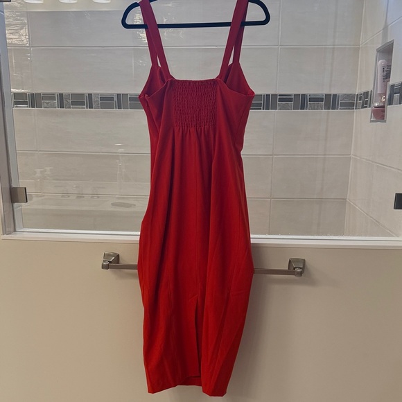 BHLDN Elegant Red Sleeveless Dress SIZE S NWOT - Picture 7 of 8